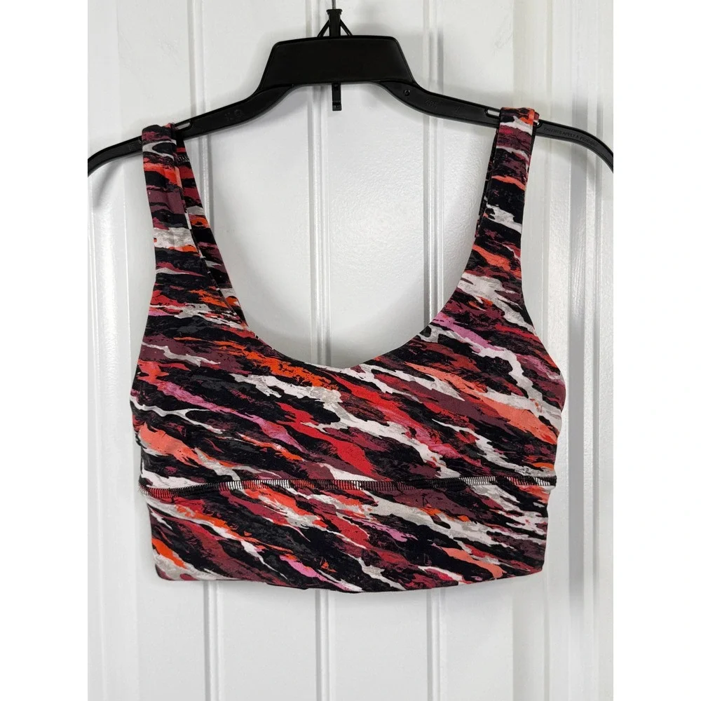 Lululemon Womens Align Reversible Bra Size 6 Tiger Tide Lunar New Year Yoga